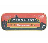 Gentlemen's Hardware Harmonica est une boîte cadeau en étain | Blues diatoniques, Country, Rock, musique folk avec feuille de chanson et boîte de rangement, 10 trous blues harp, feu de camp