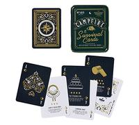 Gentlemen's Hardware cartes à jouer résistantes à l'eau blanc/noir Blanc
