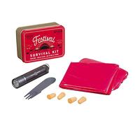 Gentlemen's Hardware Survival Kit de Survie pour Festival Unisexe, Rouge, Taille Unique