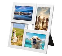 Gentpovth 12 x 12 pouces Cadres Pêle-Mêle, Cadre photo Galerie pour 4 photos, collage de photos, Décoration Murale et Collages, Mural ou vertical cadre, pour l'affichage de la Chambre du Salon