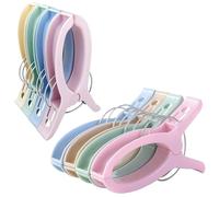 Gentpovth 8 Pièces Ultra-Grip Epingles à Linge, A Linge Antiglissantes, Grandes Pinces à Linge colorées pour Serviette de Plage, Pinces Coupe Vent, pour Vêtements, la Maison, Lessive, Serviettes