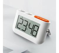 Gentpovth Minuteur de Cuisine Numérique, Minuteur de Cuisine Magnétique avec Grand écran LCD, Chronometre Minuteur, Timer avec Sonorité Réglables, Compte à Rebours pour Kitchen Cuisson Douche Sport