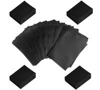 Gentpovth noir Plastique Pochettes Jeux de Cartes à Collectionner, 200 pièces Pochettes Standard 66 x 91mm, Protection maximale pour votre collection de cartes,Pochettes Protection pour Cartes