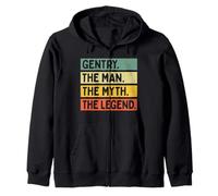 Gentry The Man The Myth The Legend Citation personnalisée Amusante Sweat à Capuche
