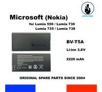 Nokia Batterie BV-T5A/BL-T5A 2220 mAh 8,4 Wh Lumia Double SIM Original OEM