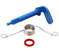 Genuine Bosch Siemens SGS8502, SE65560, SHV5603 Series Detergent Lid Catch Tripping Device & Spring Assembly