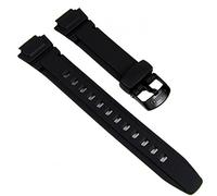 Genuine Casio Replacement Watch Strap 10212268 for Casio Watch W-213-1AVSW, AQ-180W-7BW + Other Models, Résine, Résine, 0
