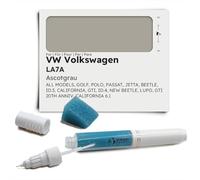 Genuine Colors Stylo de Retouche ASCOTGRAU LA7A pour VW Volkswagen Gris GOLF POLO PASSAT JETTA BEETLE ID.3 CALIFORNIA GTI ID.4 NEW LUPO 20TH ANNIV 6.1