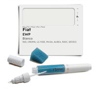 Genuine Colors Stylo de Retouche BIANCO BANCHISA PACK CANOVA SANTARELLINA EWP pour Fiat Blanc 500 CROMA ULYSSE MUSA ALBEA 500C SEDICI