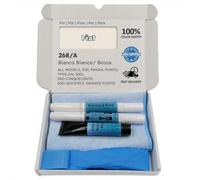 Genuine Colors Stylo de Retouche BIANCO BOSSA NOVA CALCO IDEALIST 268 A pour Fiat Blanc 500 PANDA PUNTO YPSILON 500L CINQUECENTO 600 SEICENTO GRANDE FREEMONT LINEA 500C 4X4 VIAGGIO TWINAIR ABARTH CRO