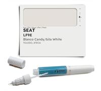 Genuine Colors Stylo de Retouche BLANCO CANDY BILA WHITE LF9E pour SEAT Blanc TOLEDO ATECA