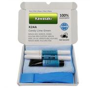 Genuine Colors Stylo de Retouche CANDY LIME GREEN K24A pour Kawasaki Vert NINJA 650 VERSYS Z1000 VULCAN 900 CUSTOM 1000 ZX-14 KLR 650R 1700 VAQUERO 250R KX85 KX65 KX450F KX250F KX100 ZX-9R ZX14 ZRX120