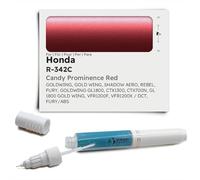 Genuine Colors Stylo de Retouche CANDY PROMINENCE RED R-342C pour Honda Rouge GOLDWING GOLD WING SHADOW AERO REBEL FURY GL1800 CTX1300 CTX700N GL 1800 VFR1200F VFR1200X DCT ABS