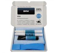 Genuine Colors Stylo de Retouche CARBONSCHWARZ 416 pour BMW Noir 3-SERIES 5-SERIES 7-SERIES SERIE 3 5 7 M3 X5 M5 M-SERIES 8-SERIES 6-SERIES 1-SERIES M6 E-SERIES 6 CABRIO Z-SERIES Z4 X3 X6 4-SERIES M