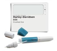 Genuine Colors Stylo de Retouche CRUSHED ICE DZS pour Harley-Davidson Blanc