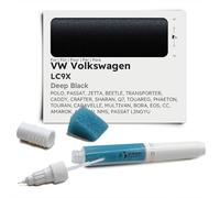 Genuine Colors Stylo de Retouche DEEP BLACK LC9X pour VW Volkswagen Noir POLO PASSAT JETTA BEETLE TRANSPORTER CADDY CRAFTER SHARAN Q7 TOUAREG PHAETON TOURAN CARAVELLE MULTIVAN BORA EOS CC AMAROK ARTEO