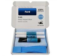 Genuine Colors Stylo de Retouche DEEP IMPACT BLUE C4G pour Ford Bleu TRANSIT ESCAPE