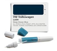 Genuine Colors Stylo de Retouche DEEP OCEAN BLUE LA5H pour VW Volkswagen Bleu POLO PASSAT JETTA ID.3 CRAFTER TIGUAN TOURAN CALIFORNIA ID.4 CROSSTOURAN