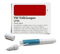Genuine Colors Stylo de Retouche FLASH RED LP3G pour VW Volkswagen Rouge CABRIO GOLF POLO PASSAT JETTA CABRIOLET VAN CADDY ID.3 SCIROCCO FOX GTI ID.4 BORA EOS GOL VENTO CORRADO AROSA UP LUPO SIROCCO