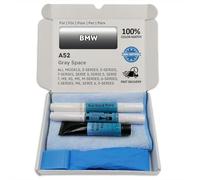 Genuine Colors Stylo de Retouche GRAY SPACE A52 pour BMW Gris 3-SERIES 5-SERIES 7-SERIES SERIE 3 5 7 M3 X5 M5 M-SERIES 6-SERIES 1-SERIES M6 6 CABRIO Z4 X3 X6 3ER LIMOUSINE M 1 X1 ALPINA B7 Z 7ER B6 A