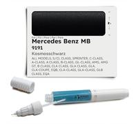 Genuine Colors Stylo de Retouche KOSMOSSCHWARZ 9191 pour Mercedes Benz MB Noir S LASS SPRINTER C-CLASS A-CLASS A B-CLASS GL-CLASS AMG GT B CLA GLA CLA-COUPE EQB CLA-CLASS GLA-CLASS GLB EQA
