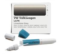 Genuine Colors Stylo de Retouche LIMESTONE GREY LA7N pour VW Volkswagen Gris GOLF E-GOLF R VARIANT GTI SPORTSVAN T-CROSS GTD TSI