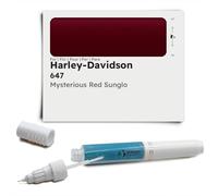 Genuine Colors Stylo de Retouche MYSTERIOUS RED SUNGLO 647 pour Harley-Davidson Rouge