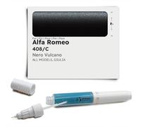Genuine Colors Stylo de Retouche NERO VULCANO 408 C pour Alfa Romeo Noir GIULIA