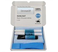 Genuine Colors Stylo de Retouche PEARL CHRYSTAL WHITE KAW 667 pour Kawasaki Blanc Z 1000