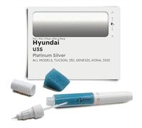 Genuine Colors Stylo de Retouche PLATINUM SILVER U3S pour Hyundai Argent TUCSON I30 GENESIS KONA IX20