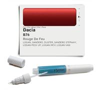 Genuine Colors Stylo de Retouche ROUGE FEU B76 pour Dacia Bordeaux LOGAN SANDERO DUSTER STEPWAY PICK UP MCV VAN