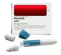 Genuine Colors Stylo de Retouche ROUGE FLAMME NNP pour Renault Bordeaux CLIO TWINGO MEGANE ALPINE LUTECIA CAPTUR COUPE KADJAR ESTATE