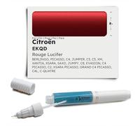 Genuine Colors Stylo de Retouche ROUGE LUCIFER EKQD pour Citroën Bordeaux BERLINGO PICASSO C4 JUMPER C3 C5 XM XANTIA XSARA SAXO JUMPY C8 EVASION C2 GRAND C4L C-QUATRE