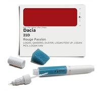 Genuine Colors Stylo de Retouche Rouge Passion 21D pour Dacia Bordeaux Logan SANDERO Duster Pick UP MCV Van