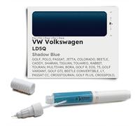 Genuine Colors Stylo de Retouche SHADOW BLUE LD5Q pour VW Volkswagen Bleu GOLF POLO PASSAT JETTA COLORADO BEETLE CADDY SHARAN TIGUAN TOUAREG RABBIT TOURAN MULTIVAN BORA R EOS T5 VARIANT GTI CONVERTIBL