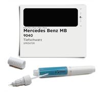 Genuine Colors Stylo de Retouche TIEFSCHWARZ 9040 pour Mercedes Benz MB Noir SPRINTER