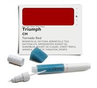 Genuine Colors Stylo de Retouche TORNADO RED CM pour Triumph Rouge BONNEVILLE DAYTONA T100 675 SPEEDMASTER ROCKET III SCRAMBLER CLASSIC STREET TRIPLE AMERICA SPRINT ST THRUXTON SPORTS