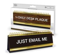 Genuine Fred Daily Desk Plaque de bureau Flip Book Assortis