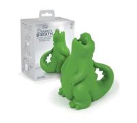 Genuine Fred Dragon Breath Nettoyeur vapeur pour micro-ondes, design dragon en silicone sans BPA, facile à utiliser, réduit le temps de nettoyage, passe au lave-vaisselle, gadget de cuisine amusant et