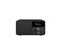 Genuine Mini DDR-7 Radio de table DAB+, FM AUX, Bluetooth marron foncé