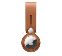 Genuine / Officiel Apple AirTag Boucle En Cuir - Marron Équitation - Neuf