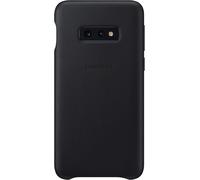Genuine Officiel Samsung Galaxy S10e Coque Cuir Arrière - Noir - Neuf