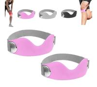 Genuvamed Patellar Band Knee Brace, Genuvamed Knee Wraps, Adjustable Non-slip Silicone Patellar Strap, Compression Breathable 3D Silicone, All-Day Support Secure Fit for Work Fitness (purple 2pcs)