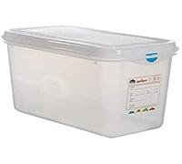 Genware 12450 Boîte de rangement, 1/3 GN, 150 mm profond, 6 l (Lot de 6)