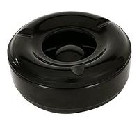 Genware NEV-AT-WIND Cendrier en mélamine coupe-vent, Base et couvercle, 14,6 cm