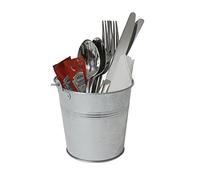 Genware NEV-GSB12 Seau de service en acier galvanisé, Ø 12 cm, 113,4 g