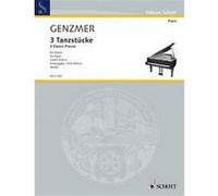 Genzmer Harald Dances Pieces (3) - Piano G