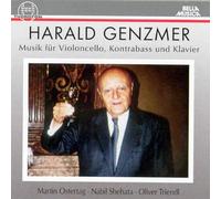 Genzmer: Music for Cello, Double Bass and Piano by Martin Ostertag (2006-01-16)