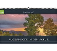 GEO Augenblicke in der Natur 2026 - Wand-Kalender - Reise-Kalender - Poster-Kalender - 58x36