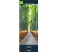 GEO Calendrier mural 2024 - Calendrier de voyage - 25 x 69 cm